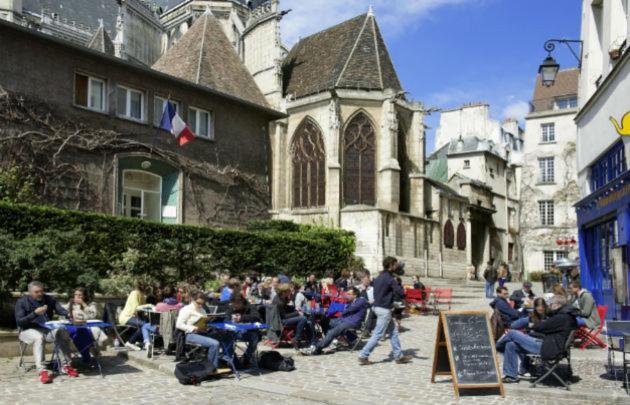 Paris Rivoli Notre Dame Chambre D'Hotes Studio Private Exterior foto